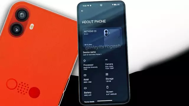 Nothing CMF Canlı Kanlı Görüntülendi