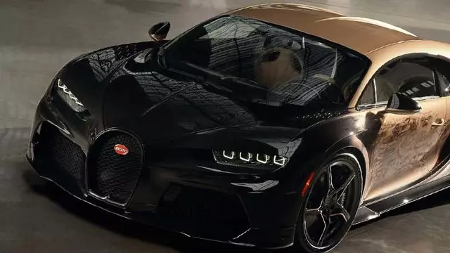 Sadece 1 Adet Üretilen Bugatti Chiron Super Sport Golden Era