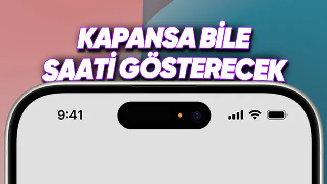 iPhone'lar Şarjı Bitse Bile Saati Gösterecek