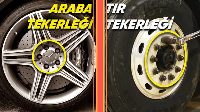 Değişik Araçların Tekerlerinde Niçin Değişik Sayıda Bijon Var? 1 Farklı Araçların Tekerlerinde Neden Farklı Sayıda Bijon Var?