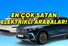 Türkiye'de En Çok Satılan Elektrikli Otomobiller [Güncel]