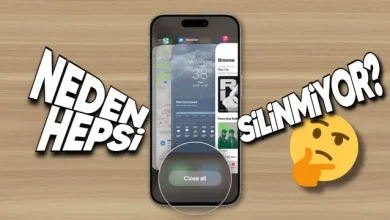 iPhone'da Neden "Tüm Uygulamaları Kapat" Seçeneği Yok?