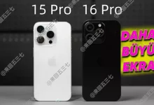 iPhone 16 Pro ve iPhone 15 Pro Yan Yana Geldi