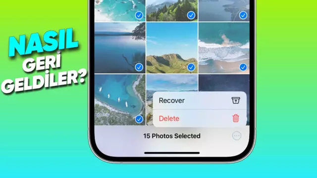 Apple, Silinen Fotoğrafların iPhone'lara Nasıl Geri Geldiğini Açıkladı