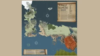 Game of Thrones Haritası Üzerinden Tüm Olayları Anlatan Site