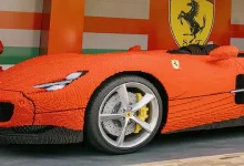 Ferrari Monza SP1, LEGO ile Yeniden İnşa Edildi