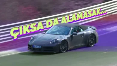 Makyajlı Porsche 911 Cabrio Sürüş Testlerinde Görüntülendi