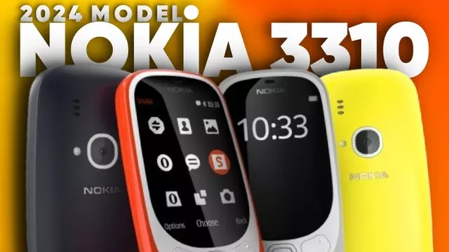 2024 Model "Nokia 3310" Yolda Olabilir