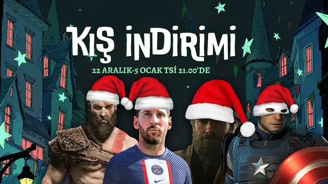 Steam’de Kış İndirimlerinde İndirime Giren 15 Oyun