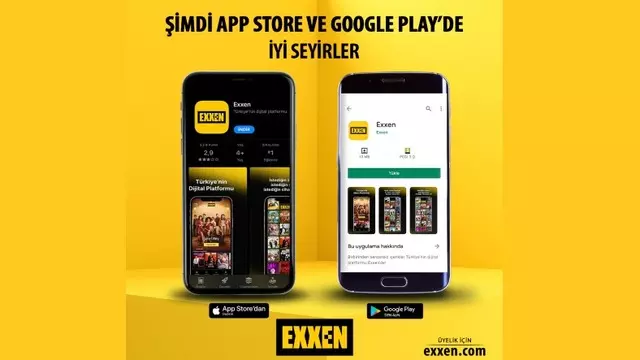 Exxen, App Store ve Google Play’de Kullanıcılara Sunuldu