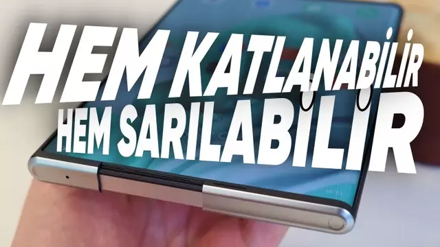 Samsung'un Katlanabilir-Sarılabilir Telefonu Ortaya Çıktı 1 Samsung'un Katlanabilir-Sarılabilir Telefonu Ortaya Çıktı