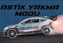Ford'un Elektrikli Otomobillerine Lastik Yakma Modu Geliyor