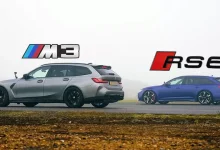 BMW M3 Touring ve Audi RS6 Drag Yarışında Karşı Karşıya