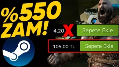 Steam Oyun Fiyatlarına Çok Büyük ZAM Geliyor [Video]