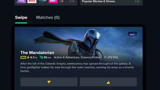 Reelgood, Film Eşleştirme Hizmetini Kullanıma Sundu