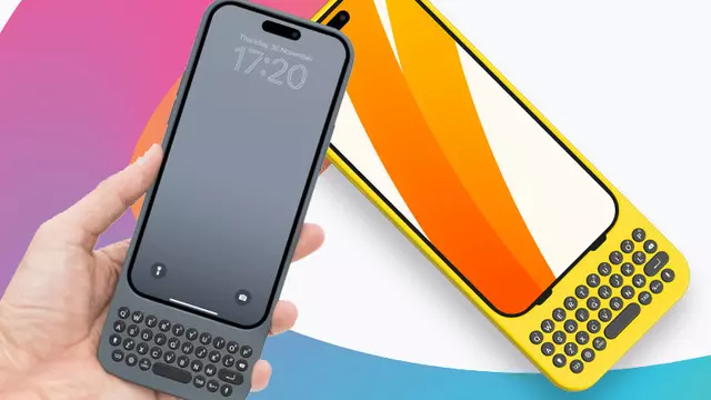 iPhone'ları BlackBerry'ye Dönüştüren Klavyeli Kılıf