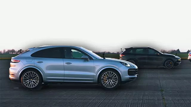 Porsche Cayenne Modelleri Drag Yarışında [Video]