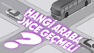 "Trafikte Geçiş Üstünlüğü" Sorularını Bilebilecek misin?