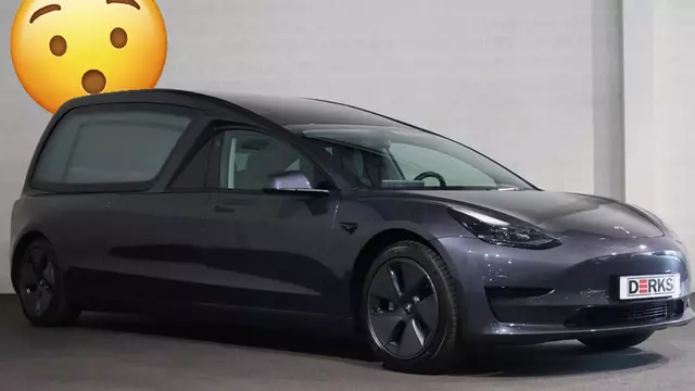 Tesla Model 3, Cenaze Arabası Haline Getirildi!