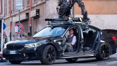 Tom Cruise, Kapısız Bir BMW M5 Kullanırken Görüntülendi