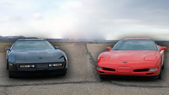 Corvette C5 (1999) VS Corvette C4 (1988) Drag Yarışı [VİDEO]