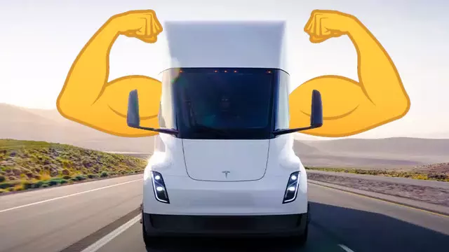 Tesla Semi'nin Sağlamlık Testi Videosu Paylaşıldı! 1 Tesla Semi'nin Sağlamlık Testi Videosu Paylaşıldı!