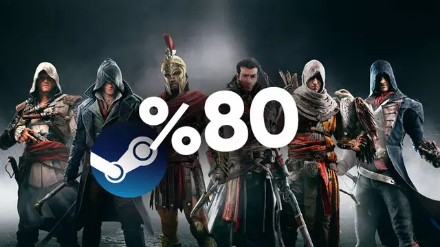 Assassin's Creed Oyunları Steam'de %80 İndirime Girdi 1 Assassin's Creed Oyunları Steam'de %80 İndirime Girdi
