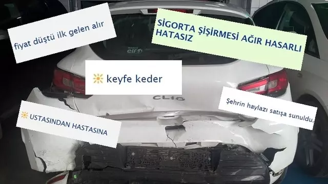 İkinci El Araba İlanlarında İnsanı İşkillendiren İfadeler