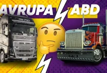 Amerika ve Avrupa Tırlarının Burun Uzunlukları Neden Farklı?