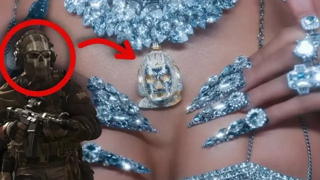 Cardi B, Klibinde CoD:Modern Warfare 2 Kolyesi Taktı [Video]