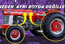 Traktörlerin Ön ve Arka Tekerlekleri Neden Farklı Boylarda?