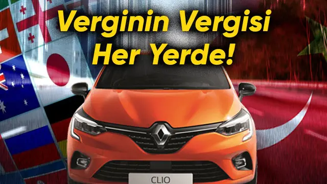 Dünya Vatanlarında Otomobillerden Ne Kadar Vergi Alınıyor? 1 Dünya Ülkelerinde Otomobillerden Ne Kadar Vergi Alınıyor?
