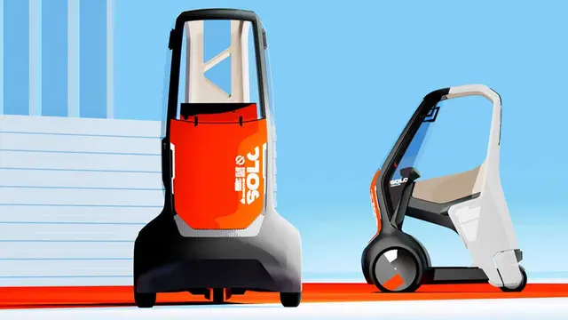 Renault'tan Tek Koltuklu Elektrikli Konsept: Solo!