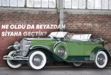 Araba Lastiklerinde Neden Beyaz Renk Kullanılırdı?