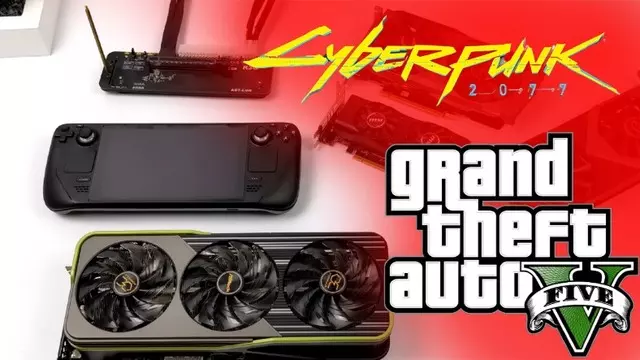 Steam Deck'e Ekran Kartı Bağlandı