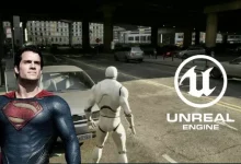 Unreal Engine 5 ile Superman Oyunu Geliştirildi
