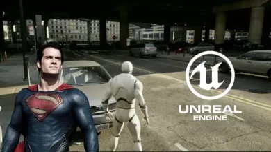 Unreal Engine 5 ile Superman Oyunu Geliştirildi