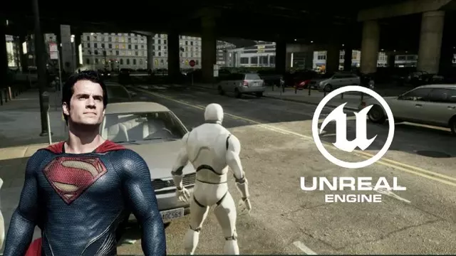 Unreal Engine 5 ile Superman Oyunu Geliştirildi