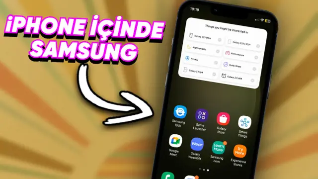 iPhone'nunuza Galaxy S23'ü Getiren Uygulama: Try Galaxy 1 iPhone'nunuza Galaxy S23'ü Getiren Uygulama: Try Galaxy