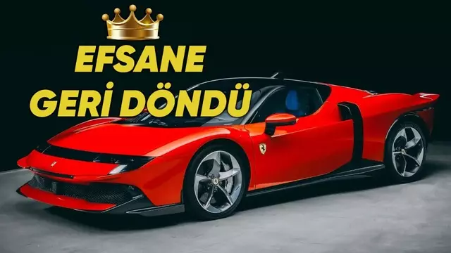 Efsane Geri Döndü: İşte Karşımızda Yeni Ferrari 849 Testarossa!