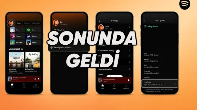Spotify, Yıllardır Konuşulan Kayıpsız Ses Özelliğini Nihayet Getirdi