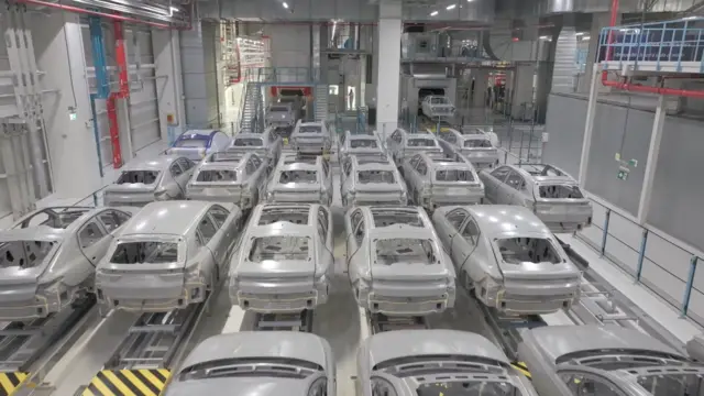 Togg T10F'in nasıl üretildiğini gösteren video paylaşıldı