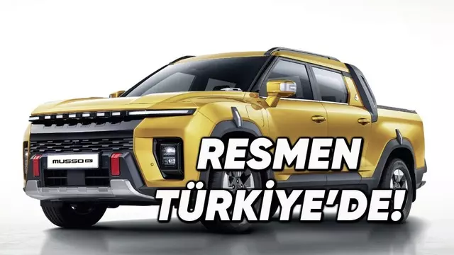 Elektrikli Pick-up KGM MUSSO EV Türkiye’de: İşte Fiyatı