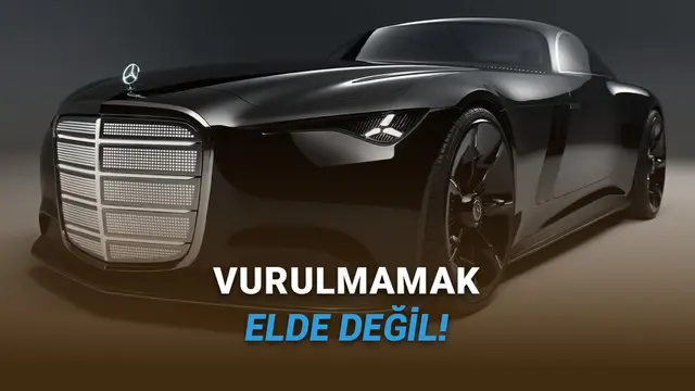 Mercedes-Benz'den Batmobil Benzeri Konsept Otomobil: Karşınızda Vision Iconic!