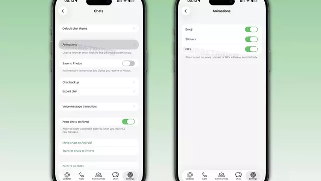 WhatsApp, GIF ve emoji animasyonlarından rahatsız olanlar için yeni özellik geliştiriyor