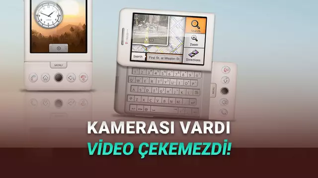 İlk Android Telefon HTC Dream'in Kulağa Şaka Gibi Gelen Özellikleri