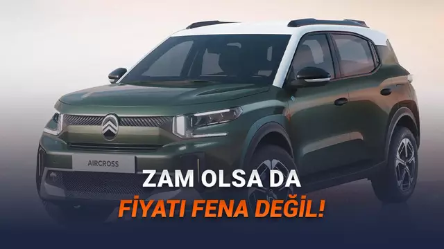 Kasım 2025 Citroen Fiyat Listesi: C3 Aircross SUV'a Zam Geldi!