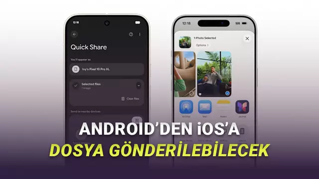 Zamanı Yenilik: İlk Kez Bir Android Telefon, AirDrop ile iPhone'lara Dosya Gönderebilecek 1 Tarihi Yenilik: İlk Kez Bir Android Telefon, AirDrop ile iPhone'lara Dosya Gönderebilecek