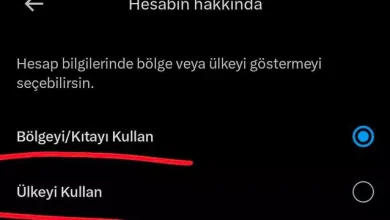 X'te "Batı Asya" Olarak Gösterilen Konum Bilgisi Nasıl "Türkiye" Olarak Değiştirilir?