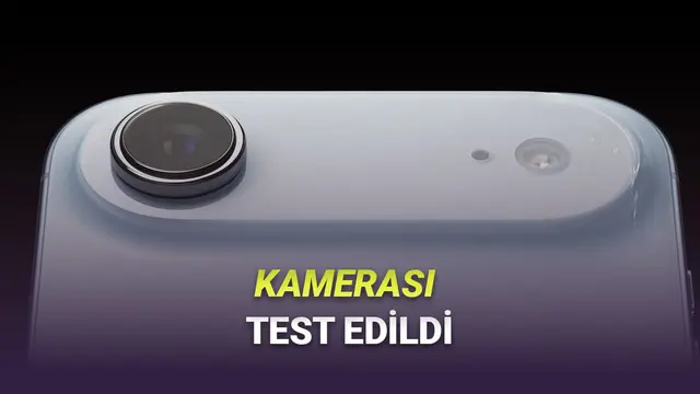 100.000 Liralık Tek Kameralı Telefon iPhone Air'ın DxOmark Kamera İncelemesi Yayınlandı